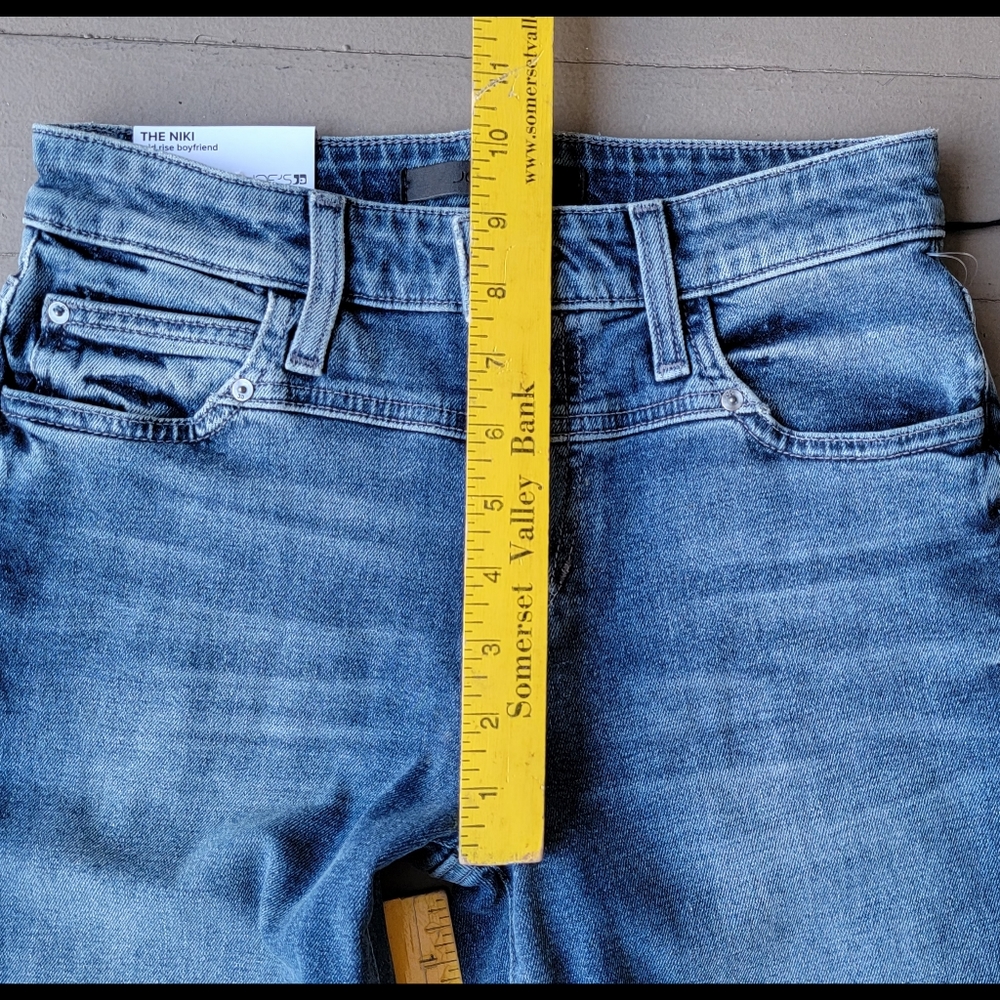 ๐ Joe's Joes Jeans The Niki Boyfriend mid rise jean VAQUERO med blue TSMVSQ5860 - Picture 11 of 16